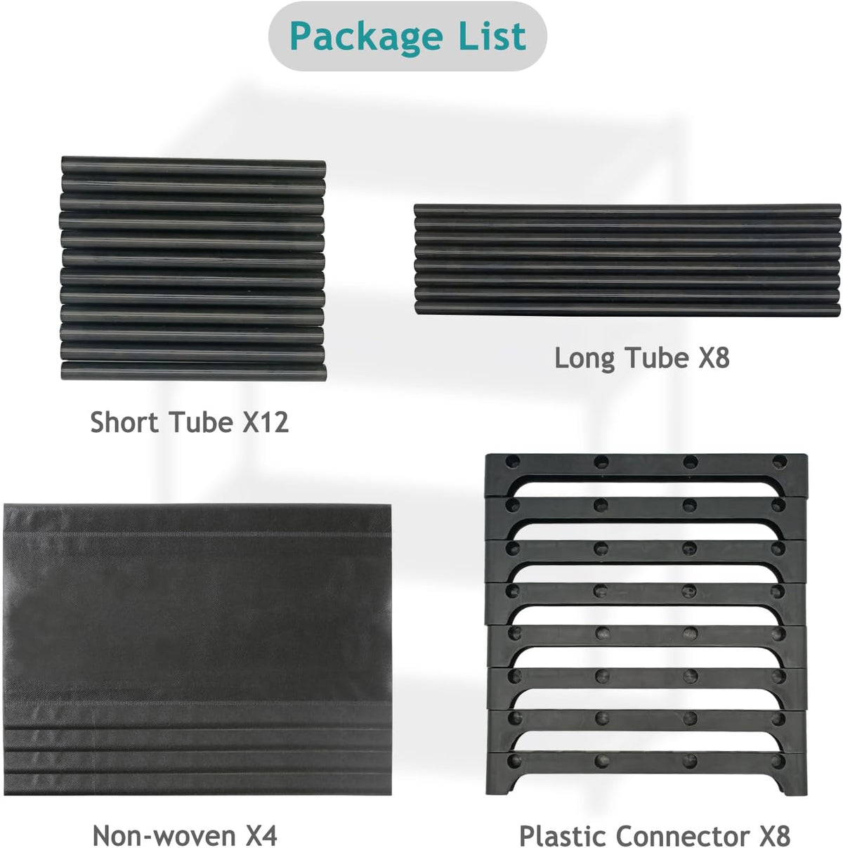4-Tier Narrow Shoe Rack – 16.3" Wide, Stackable for Closet & Entryway