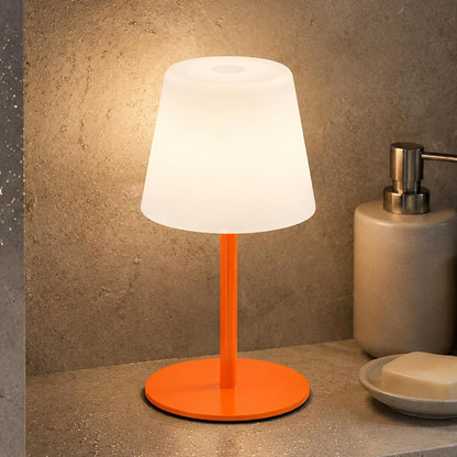 Shower Lamp Rechargeable Waterproof, Cordless Bathroom Light with 4000mAh Battery, IP65, 3 Color Modes, Touch Dimming