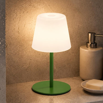 Shower Lamp Rechargeable Waterproof, Cordless Bathroom Light with 4000mAh Battery, IP65, 3 Color Modes, Touch Dimming